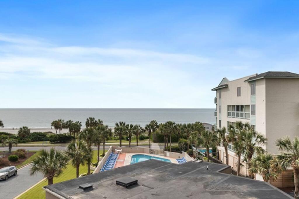 Cabana Palms - Oceanfront Renovated King Bed Sauna Myrtle Beach Exterior photo