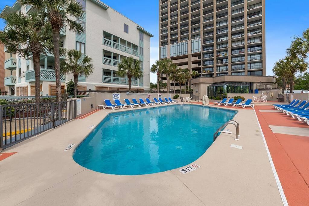 Cabana Palms - Oceanfront Renovated King Bed Sauna Myrtle Beach Exterior photo