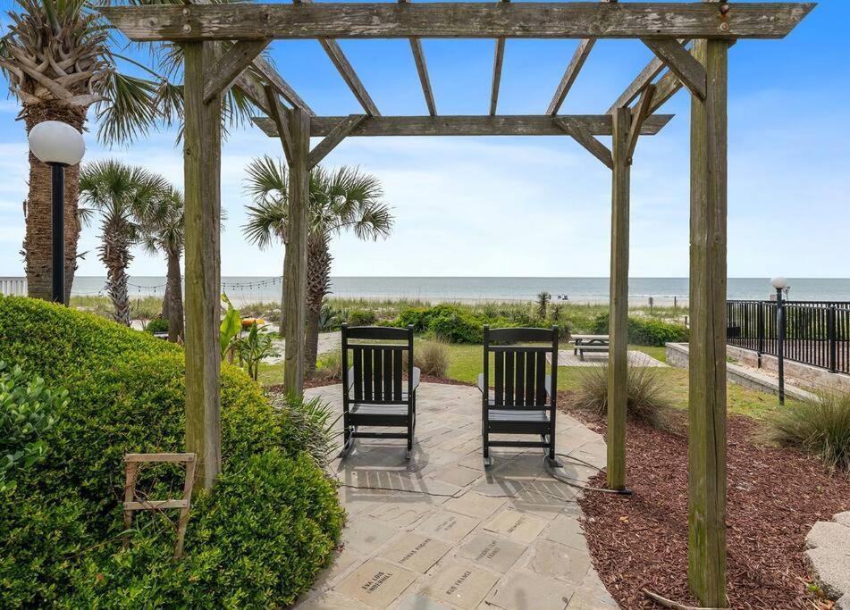 Cabana Palms - Oceanfront Renovated King Bed Sauna Myrtle Beach Exterior photo